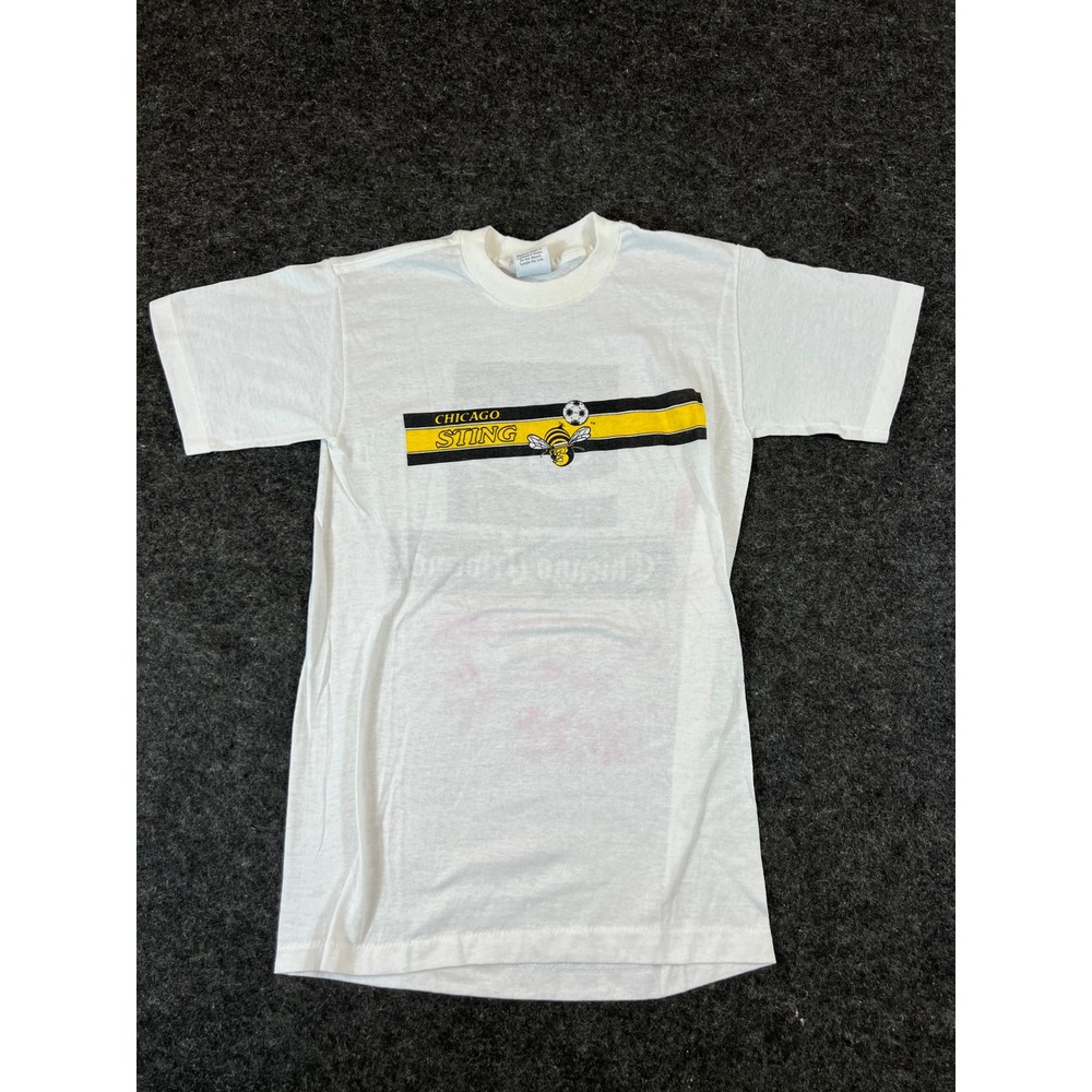 Vintage Chicago Sting Soccer TShirt White House Soccer Chicago Tribune Small USA